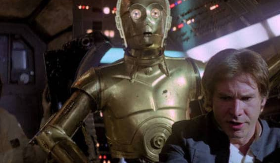 WHEN YOU THINK YOU’RE HAN SOLO BUT YOU’RE ACTUALLY C-3PO